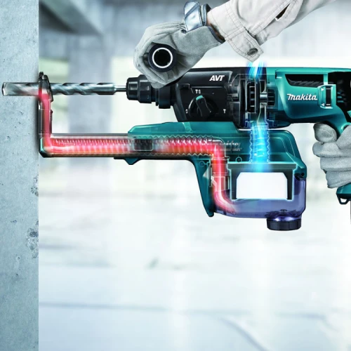 Перфоратор Makita з фільтром HEPA (SDS-Plus) (HR2652)