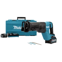 Акумуляторна шабельна пила Makita JR001GM201 + 2 АКБ 4 Ач із ЗП у кейсі (JR001GM201)