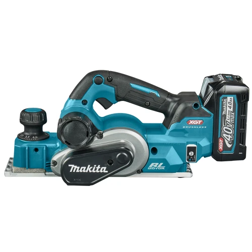 Аккумуляторный рубанок Makita XGT 40 V MAX KP001GM201 (АКБ и ЗУ) (KP001GM201) 