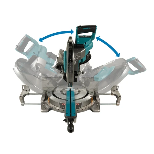 Аккумуляторная торцовочная пила Makita XGT 40 V MAX (без ЗУ и АКБ) (LS003GZ01)