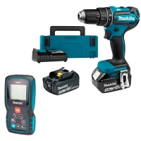 Набор аккумуляторного инструмента Makita DHP485RFJ + LD080P (АКБ и ЗУ) (SET-DHP485RFJ-0526)