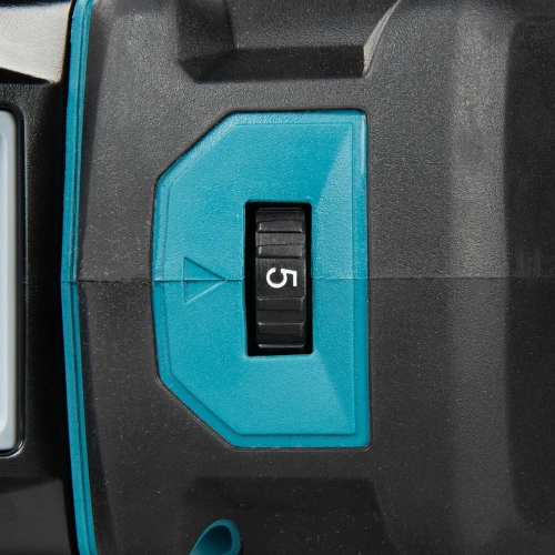 Акумуляторна кутова шліфувальна машина з плоским корпусом редуктора Makita XGT 40 V MAX GA055GZ (АКБ і ЗП) (SET-GA055GZ-PROMOXGT)