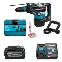 Акумуляторний перфоратор Makita XGT 40 V MAX HR005GZ01 (АКБ і ЗП) (SET-HR005GZ01-PROMOXGT)
