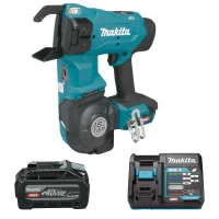 Акумуляторний пістолет для зв'язування арматури Makita XGT 40 V MAX TR001GZ (ЗП і АКБ) (SET-TR001GZ-PROMOXGT)