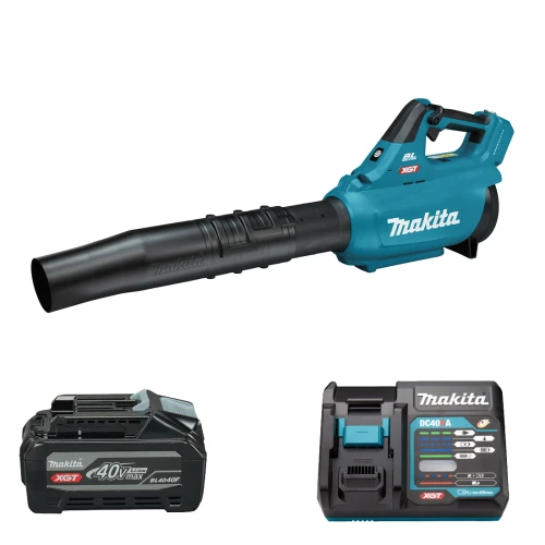 Акумуляторна повітродувка Makita XGT 40 V MAX UB001GZ (АКБ і ЗП) (SET-UB001GZ-PROMOXGT)