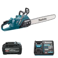 Аккумуляторная цепная пила Makita XGT 40 V MAX UC030GZ (АКБ и ЗУ) (SET-UC030GZ-PROMOXGT)