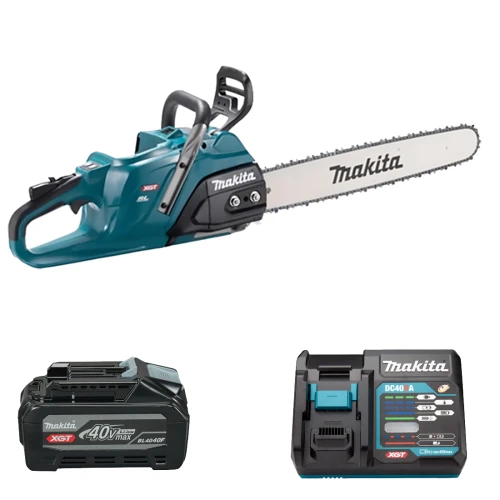 Акумуляторна ланцюгова пила Makita XGT 40 V MAX UC030GZ (АКБ і ЗП) (SET-UC030GZ-PROMOXGT)
