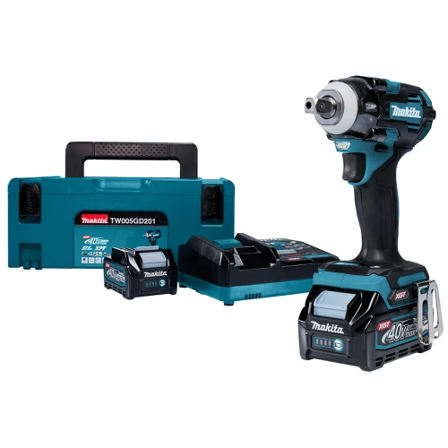Акумуляторний безщітковий ударний гайковерт Makita XGT 40 V MAX (TW005GD201)