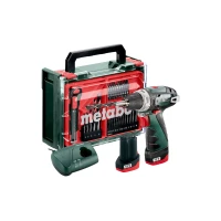 Акумуляторний дриль-шурупокрут Metabo PowerMaxx BS Basic Set (600080710)