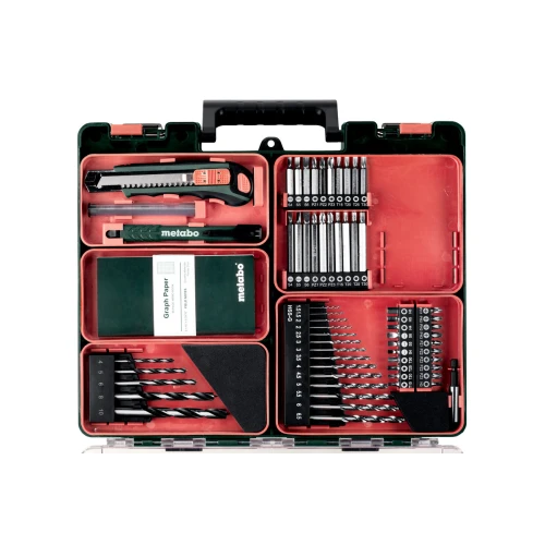 Акумуляторний дриль-шурупокрут Metabo PowerMaxx BS Set (600080880)