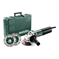 Кутова шліфувальна машина Metabo WEQ 1400-125 Set (600347510)