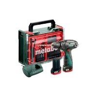 Акумуляторний ударний дриль-шурупокрут Metabo PowerMaxx SB Basic Set (600385710)