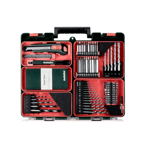 Акумуляторний дриль-шурупокрут Metabo PowerMaxx SB 12 SET (601076870)