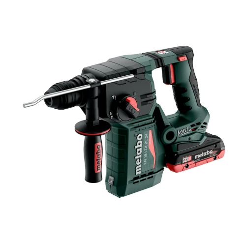 Аккумуляторный перфоратор Metabo KH 18 LTX BL 24 +2 АКБ 4 Ач с ЗУ в кейсе (601713800)