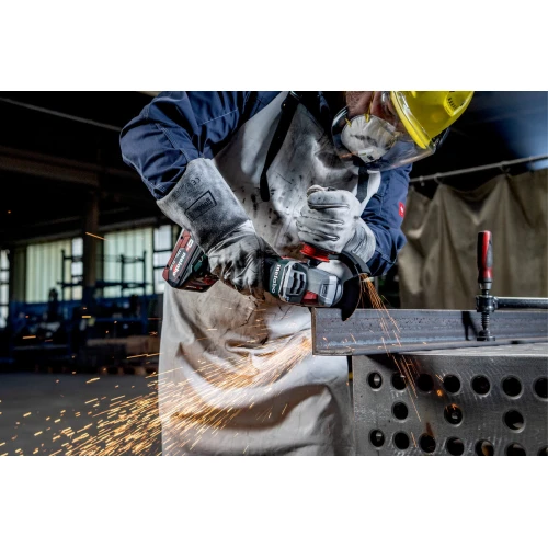 Акумуляторна кутова шліфмашина Metabo WB 18 LTX BL 15-125 QUICK + 2 АКБ 5.5 Аг з ЗП і кейсом METABOX 165 L (601730660)