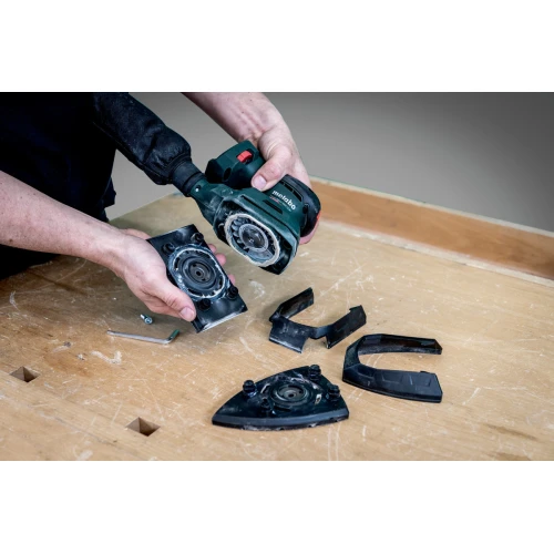 Акумуляторна вібраційна шліфмашина Metabo POWERMAXX SRA 12 BL SET в кейсі METABOX 215 (602036920)