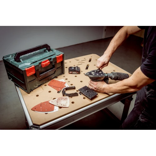 Акумуляторна вібраційна шліфувальна машина Metabo SM 18 LTX BL (без АКБ і ЗП) (602089850)