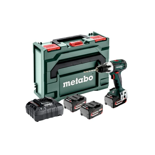 Акумуляторний дриль-шурупокрут Metabo BS 18 LT SET (602102960)