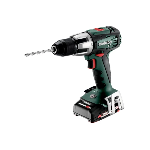 Акумуляторний ударний дриль-шурупокрут Metabo SB 18 LT COMPACT + 2 АКБ і ЗП у кейсі (602103510)