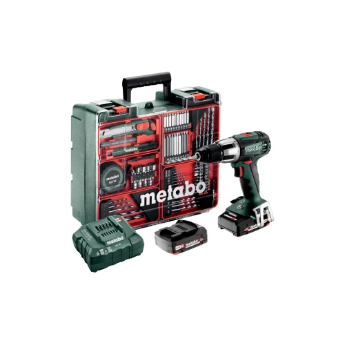 Акумуляторний дриль-шурупокрут Metabo SB 18 LT SET Mobile Workshop (602103600)