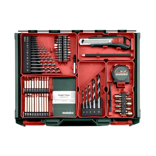 Акумуляторний дриль-шурупокрут Metabo BS 18 Quick Set (АКБ + ЗП) (602217710)