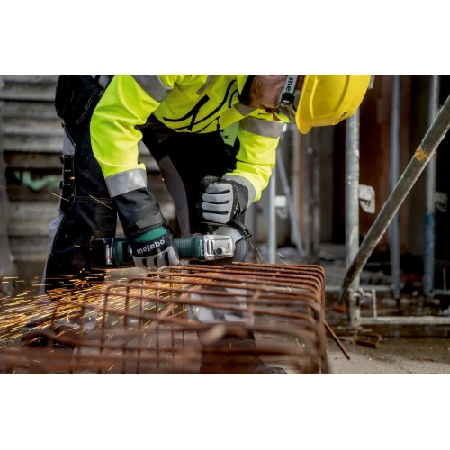 Акумуляторна кутова шліфмашина Metabo W 18 7-125 з кейсом METABOX 165 L (602371840)