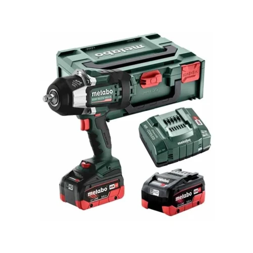 Акумуляторний ударний гайковерт Metabo SSW 18 LTX 1450 BL ( ЗП + АКБ) (602401810)