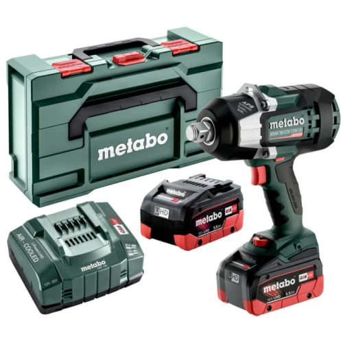 Акумуляторний ударний гайковерт Metabo SSW 18 LTX 1750 BL (АКБ + ЗП) (602402660)