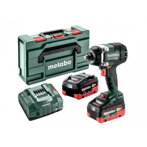 Акумуляторний ударний гайковерт Metabo SSW 18 LTX 800 BL (АКБ + ЗП) (602403660)