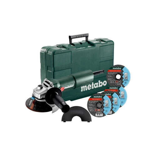 Угловая шлифовальная машина Metabo W 750-125 Set (603605680)