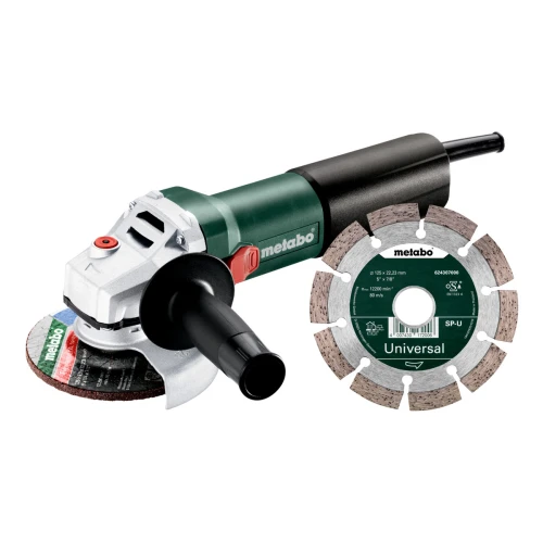 Угловая шлифовальная машина Metabo WQ 1100-125 Set (610035920)