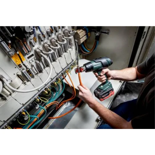 Аккумуляторный технический фен Metabo HG 18 LTX 500 в кейсе METABOX 145 L (610502840)