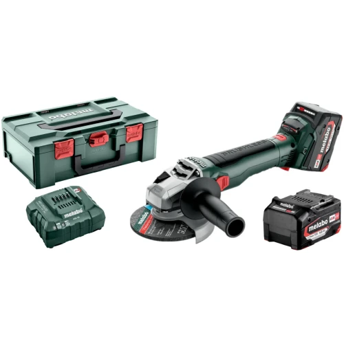 Аккумуляторная угловая шлифмашина Metabo W 18 LT BL 11-125 (ЗУ и АКБ) (613052510)