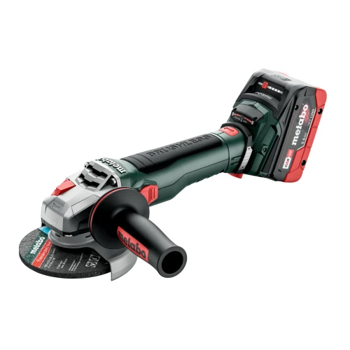 Аккумуляторная угловая шлифмашина Metabo W 18 LT BL 11-125 metaBOX (АКБ +ЗУ) (613054660)