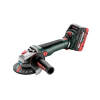 Аккумуляторная угловая шлифмашина Metabo WVB 18 LT BL 11-125 QUICK + 2 АКБ 5.5Ач с ЗП и кейсом METABOX 165 L (613057660)