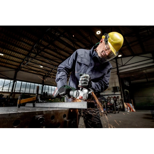 Акумуляторна кутова шліфувальна машина Metabo WVB 18 LT BL 11-125 QUICK з кейсом METABOX 165 L (613057840)