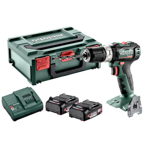 Аккумуляторная ударная дрель-шуруповерт Metabo SB 18 L BL metaBOX (ЗУ и АКБ) (613157500)