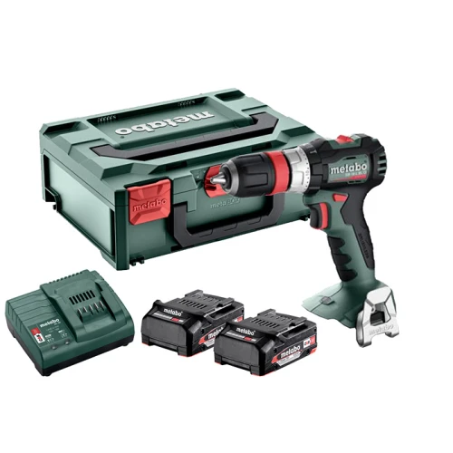Аккумуляторная ударная дрель-шуруповерт Metabo SB 18 L BL Q metaBOX (ЗУ и АКБ) (613158500)