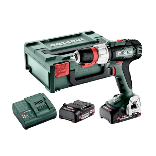 Акумуляторний ударний дриль-шурупокрут Metabo SB 18 L Quick metaBOX ( ЗП і АКБ) (614054500)