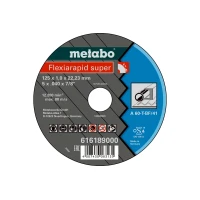 Диск відрізний Metabo 115x1,6x22,23 м, по сталі, 4, A 46-T (616191000) 