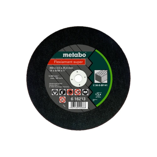 Круг отрезной Metabo FLEXIAMANT SUPER 300X3,0X25,4 КАМІНЬ, TF 41 (616212000)