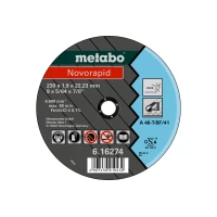 Диск відрізний Metabo 115x1,0x22,23 мм, Novorapid, Inox, 41, A 46-T (616270000)