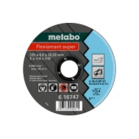 Круг зачистной Metabo FLEXIAMANT SUPER 125X6,0X22,23 INOX, SF 27 (616747000)