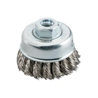 Щетка чашечная проволочная с резьбой Metabo M14 (65 мм x 0.35 мм) (623796000)