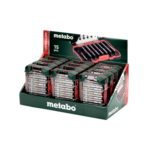 Набор бит Metabo SP 1/4" (15 ед.) (626718000)