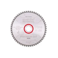 Пиляльний диск Metabo Precision Cut Wood Professional 210х30, Z56 WZ 10° (628040000)