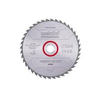 Пильный диск METABO "PRECISION CUT WOOD - PROFESSIONAL", 254X30, Z40 WZ 20° (628059000)