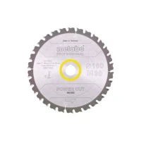 Пильный диск Metabo Power Cut Wood Professional 160х20, Z30 WZ 5° (628071000)