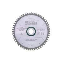 Пиляльний диск Metabo Multi cut - professional, 160x20, Z54 FZ/TZ 8° (628073000)