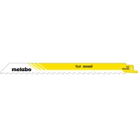 Шабельне полотно по дереву METABO Fast Wood S 1111 K HCS 1.25 x 225 мм (5 шт.) (628244000)